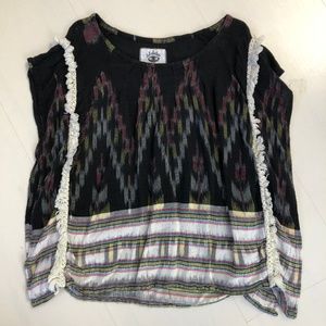 Cleobella Littles Ikat Cover Up Shirt Kaftan 3